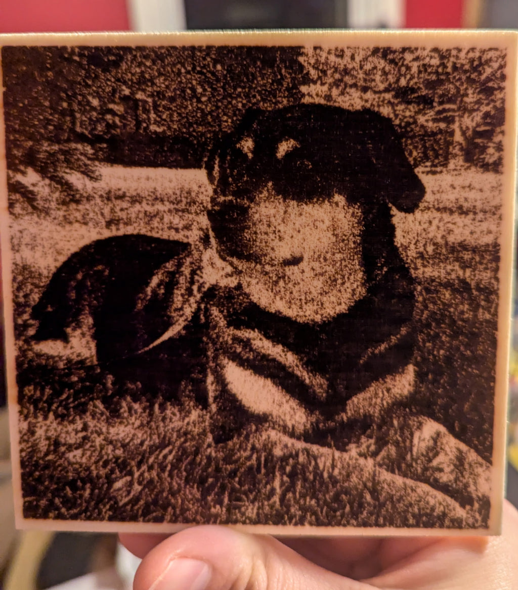 Custom HD Wood Image Burning