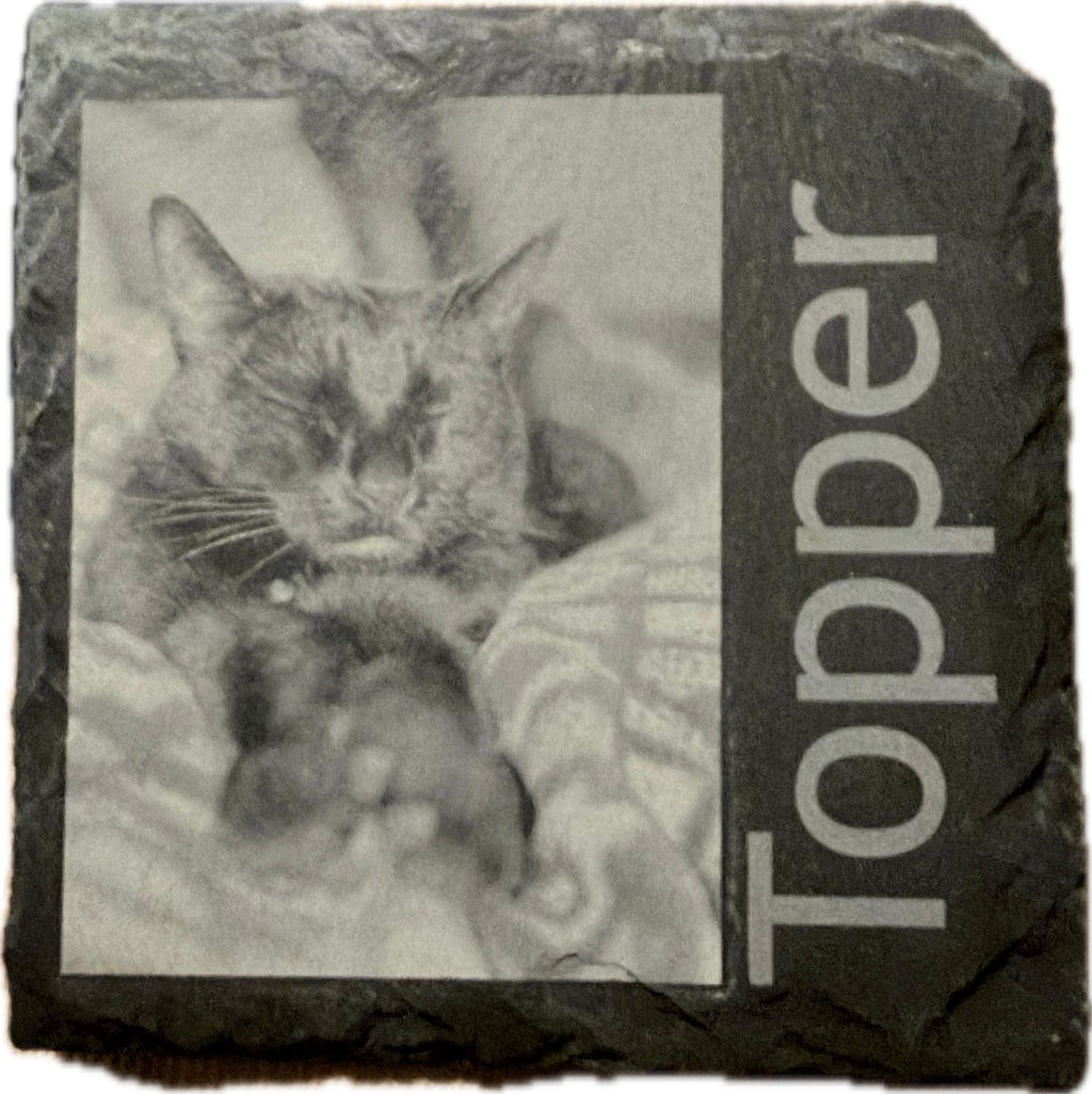 Custom Slate Coasters (4 Pack)